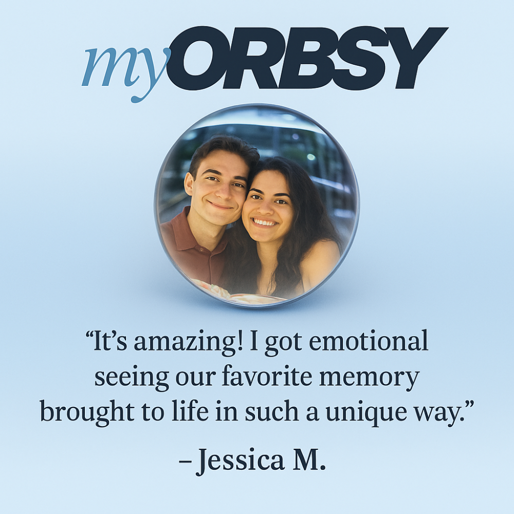 MyOrbsy Personalized Video Crystal Ball